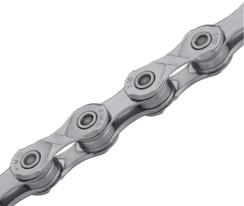Kmc X10 EPT 10-Speed Bike Chain Antirust in Silver -2